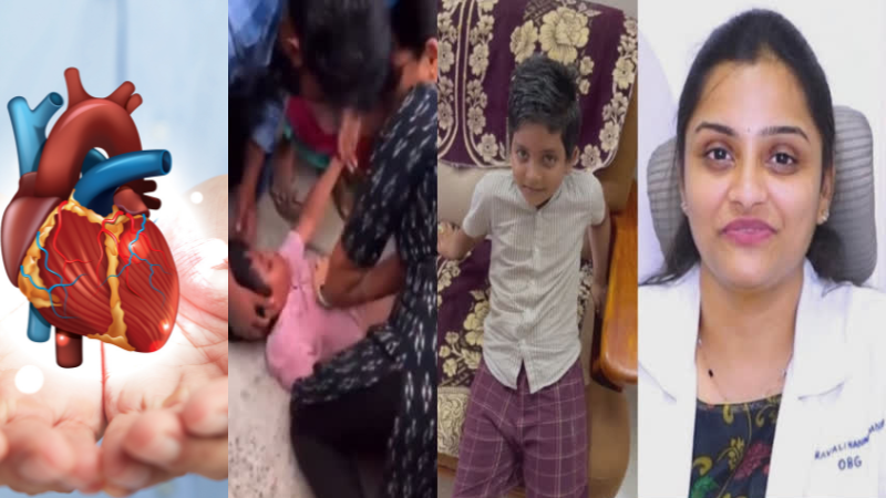 Detect Sudden Cardiac Arrest and Heart Attack; How CPR Saved Young Boys Life in Vijayawada