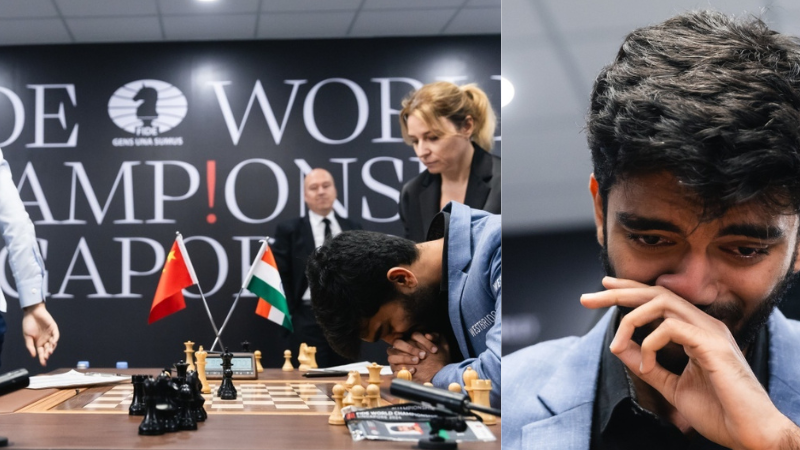 Gukesh Dings Liren to Become Youngest World Chess Champion